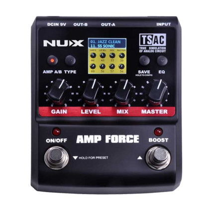 قیمت خرید فروش افکت یونیت Nux Amp Force